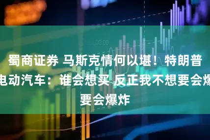 蜀商证券 马斯克情何以堪！特朗普批电动汽车：谁会想买 反正我不想要会爆炸