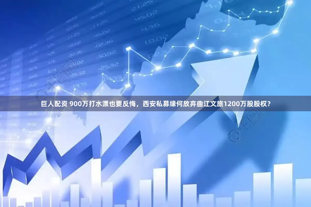 巨人配资 900万打水漂也要反悔，西安私募缘何放弃曲江文旅1200万股股权？